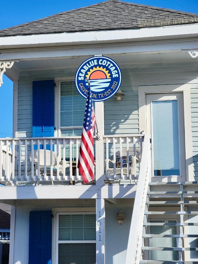 غالفيستون، تكساس Seablue Cottage - Downstairs; 2 Blocks To The Beach المظهر الخارجي الصورة